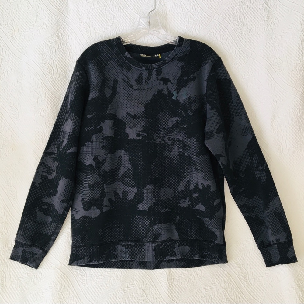 Mens Medium Under Armour Pullover Crew Sweatshirt